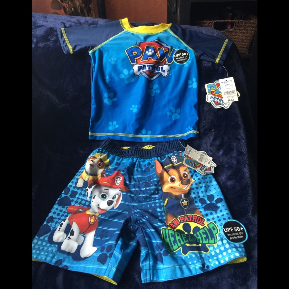 Boys 2T Paw Patrol Swimsuit